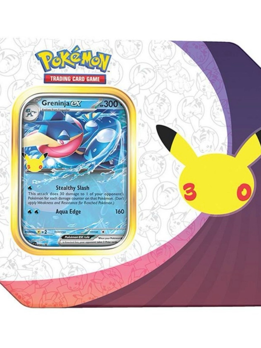 Trading Card Game Greninja EX Tin - Blue